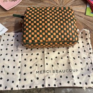 Clare V  V. Woven Checker Midi Sac Purse New Crossbody